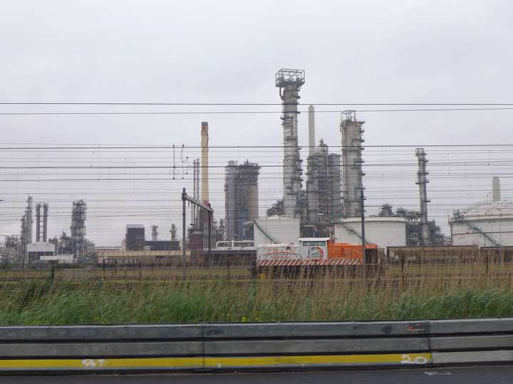 Der Hafen Rotterdam ist jetzt nicht unbedingt schön