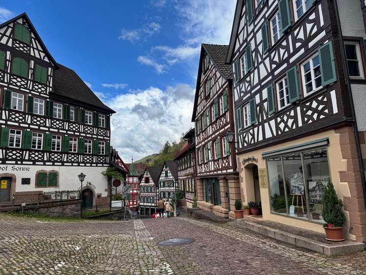 Fachwerkhäuser am Marktplatz Schiltach