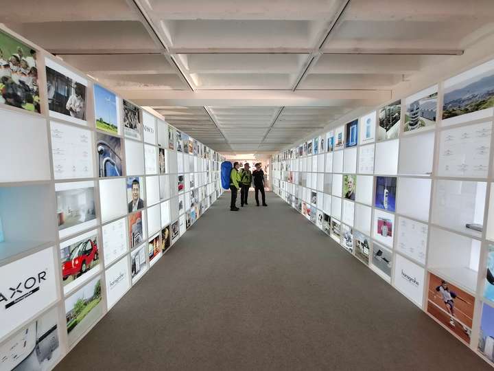Im Museum bei Hansgrohe