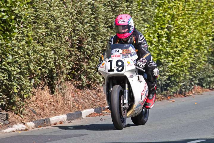 Ian Simpson (UK) 'White Charger' Rotary Norton