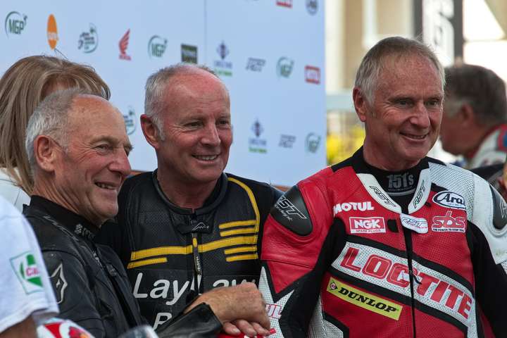 Charlie Williams, Ian Lougher und Brian Reid