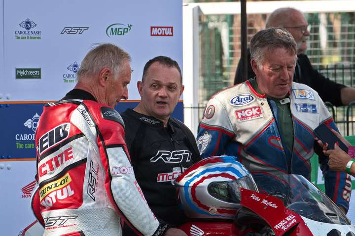 Brian Reid, Phillip McCallen und Mick Grant